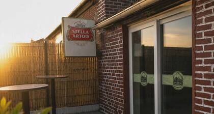 Group vacation rental at Pet'ch's Domaine du Reuze, with bike, bar, and laser tag options