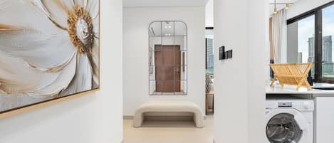 Interior entrance