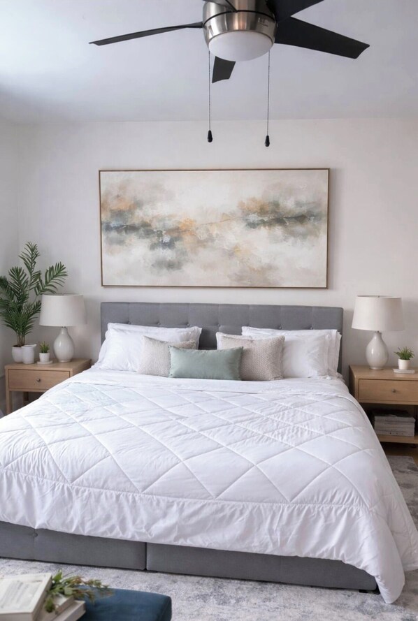 2 Schlafzimmer, WLAN, Bettwäsche