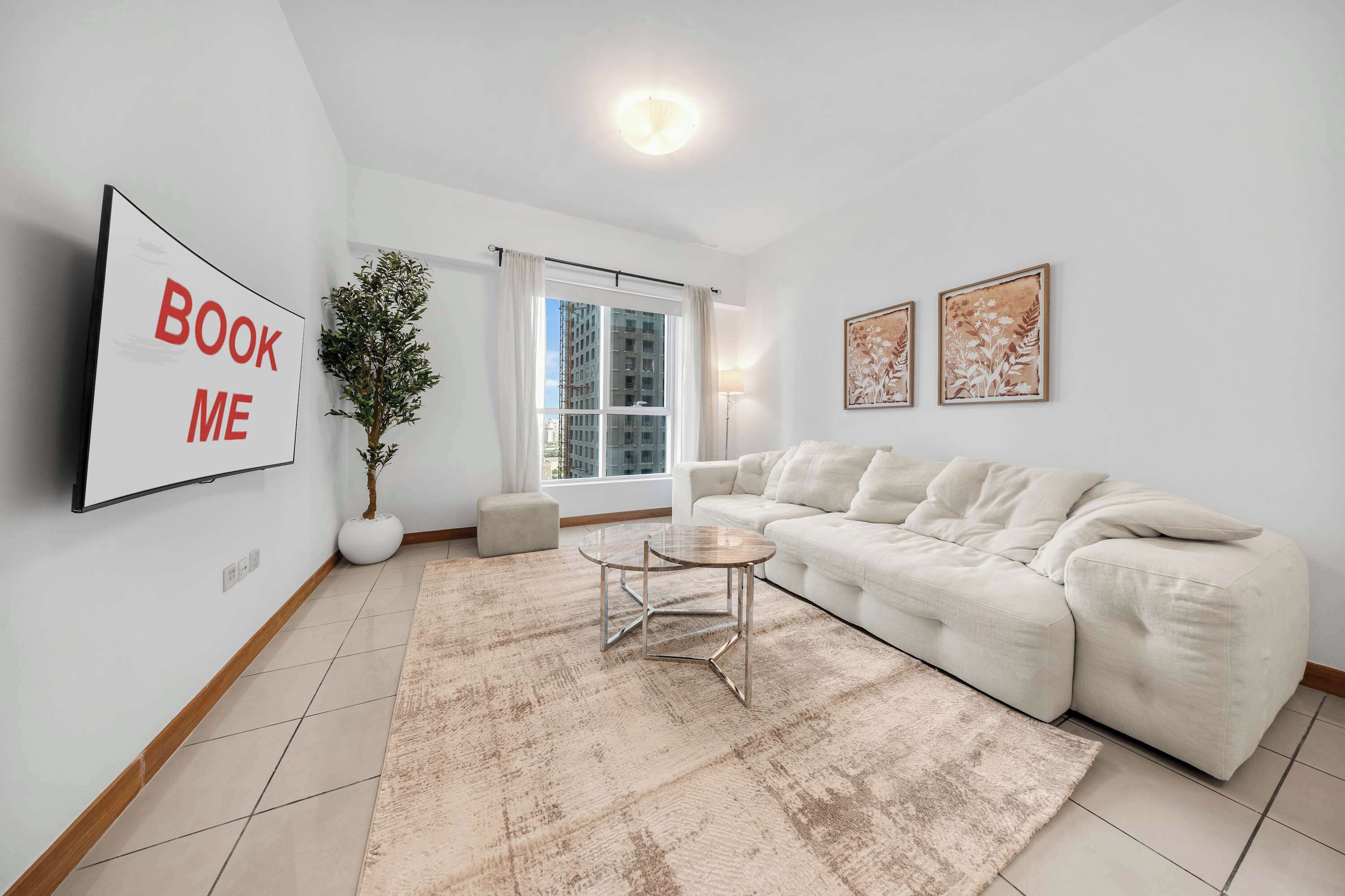 Stayshort - Chic 1-bedroom Apartment For 2 In Dubai Marina! - Dubai Marina