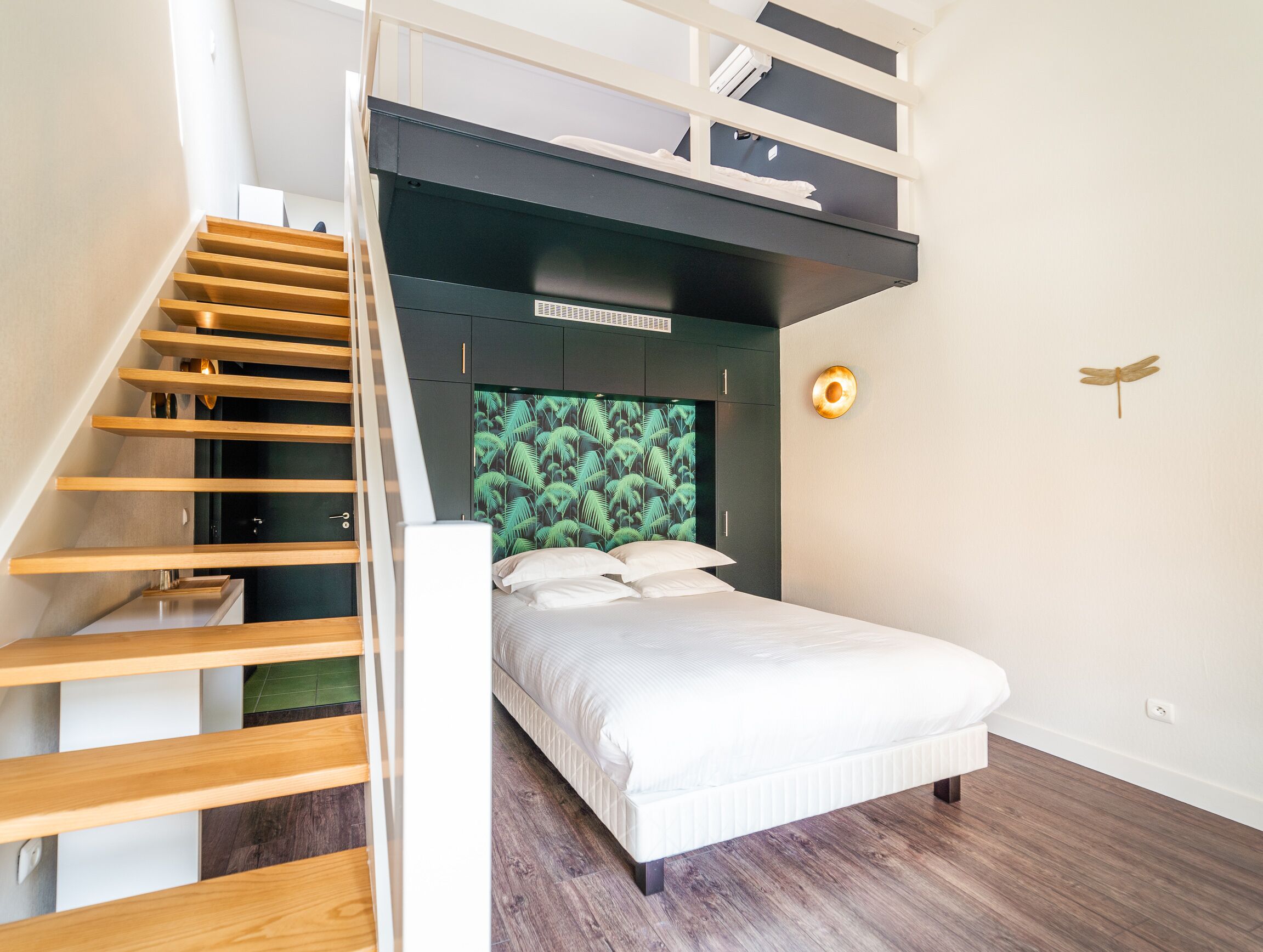 Chambre Quadruple Supérieure, accessible aux personnes à mobilité réduite, salle de bains attenante