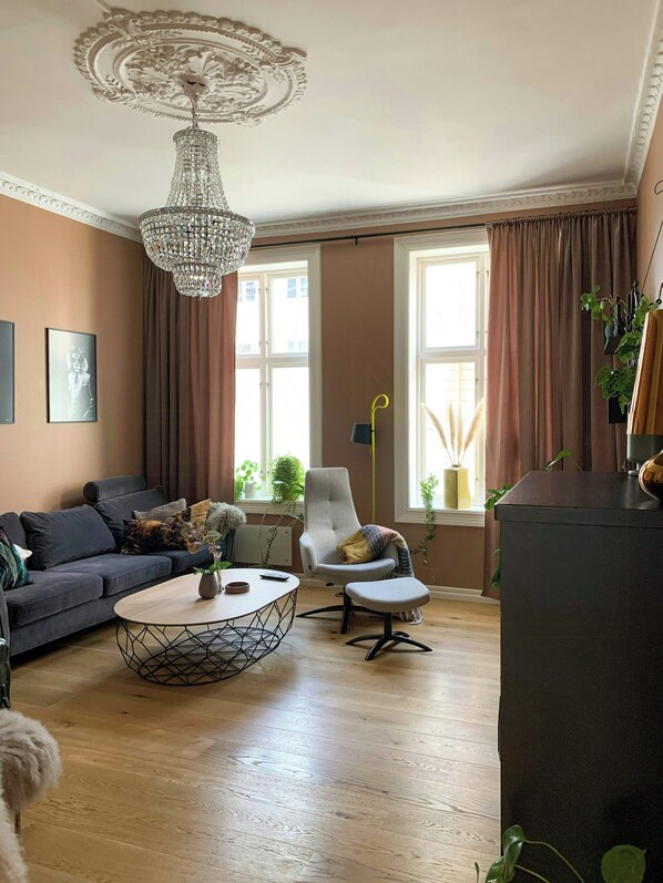 TV - High ceilings by the Palace in Oslo (Oslo)
