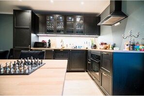 Private kitchen - Newly built single-family home with its own spa area (Telemark)