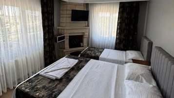 Family Twin Room, Balcony, City View | Desk, free WiFi