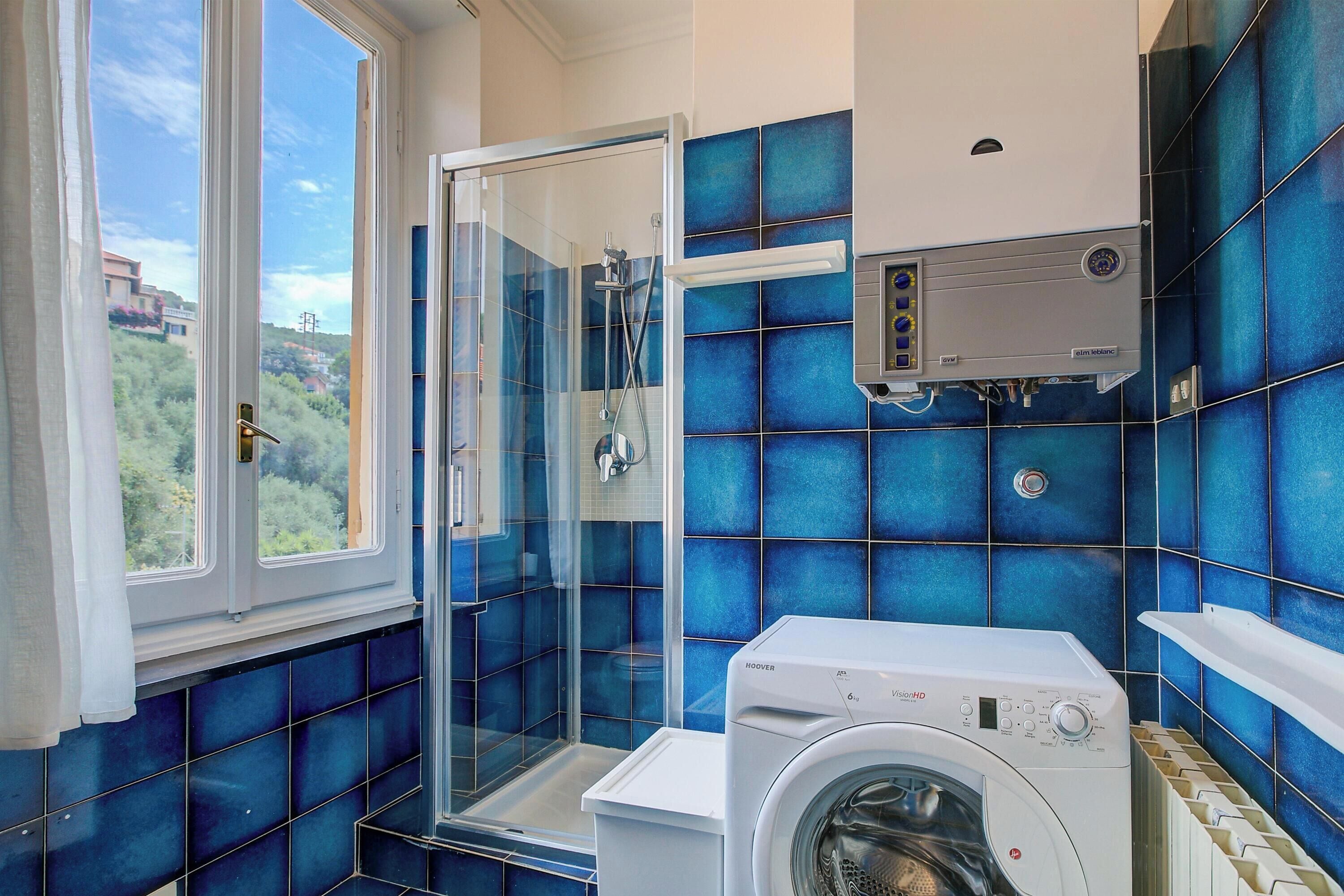 Appartamento Standard, 2 camere da letto, microonde (Respiro Di Mare Cavi Di Lavagna) | Bagno