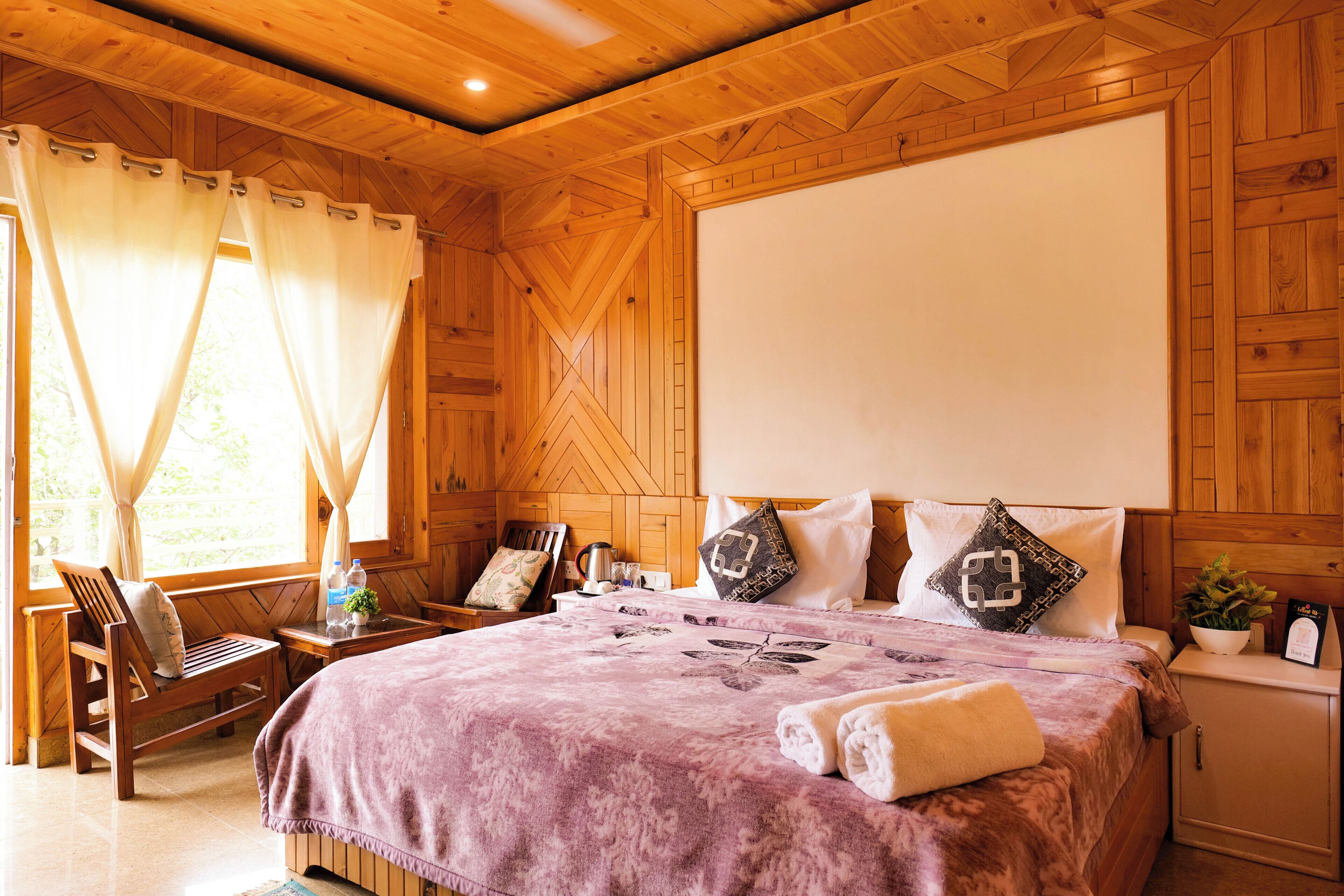 Suite Familiale, vue montagne