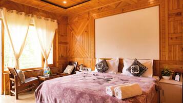 Suite Familiale, vue montagne