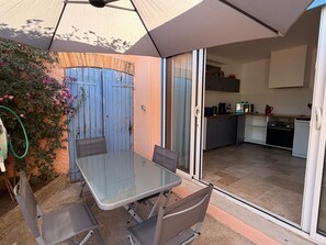 Outdoor dining - Air-conditioned house near center - 4 guests (Banyuls-sur-Mer)