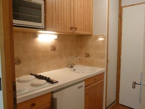 Fridge, toaster - Studio at the foot of the slopes - 5 guests (Arêches-Beaufort)