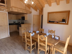 Dining - Apartment in the heart of the village - 8 guests (Arêches-Beaufort)