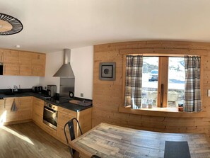 Fridge, toaster - Cozy apartment in village center - 6 guests (Arêches-Beaufort)