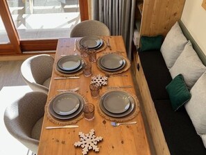 Dining - Cozy apartment - 4 guests (Arêches-Beaufort)