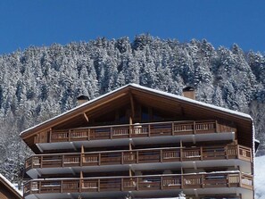 Exterior - Cozy apartment with village view - 5 guests (Arêches-Beaufort)