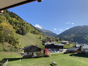 Blick von der Unterkunft