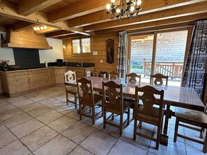 Dining - Mountain feel chalet - 10 guests (Arêches-Beaufort)
