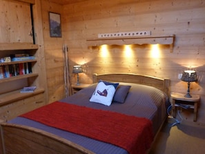 Room - Central apartment, near slopes - 6 guests (Arêches-Beaufort)