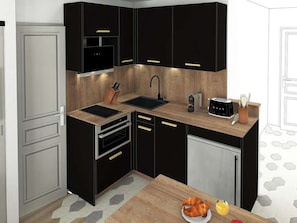 Fridge - Apartment in the village center - 6 guests (Arêches-Beaufort)
