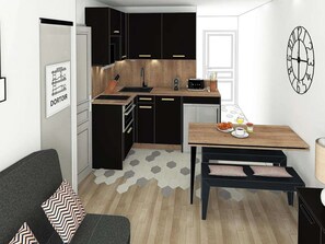 Interior - Apartment in the village center - 6 guests (Arêches-Beaufort)