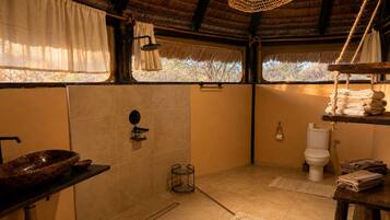Cottage Deluxe, vista fiume | Bagno