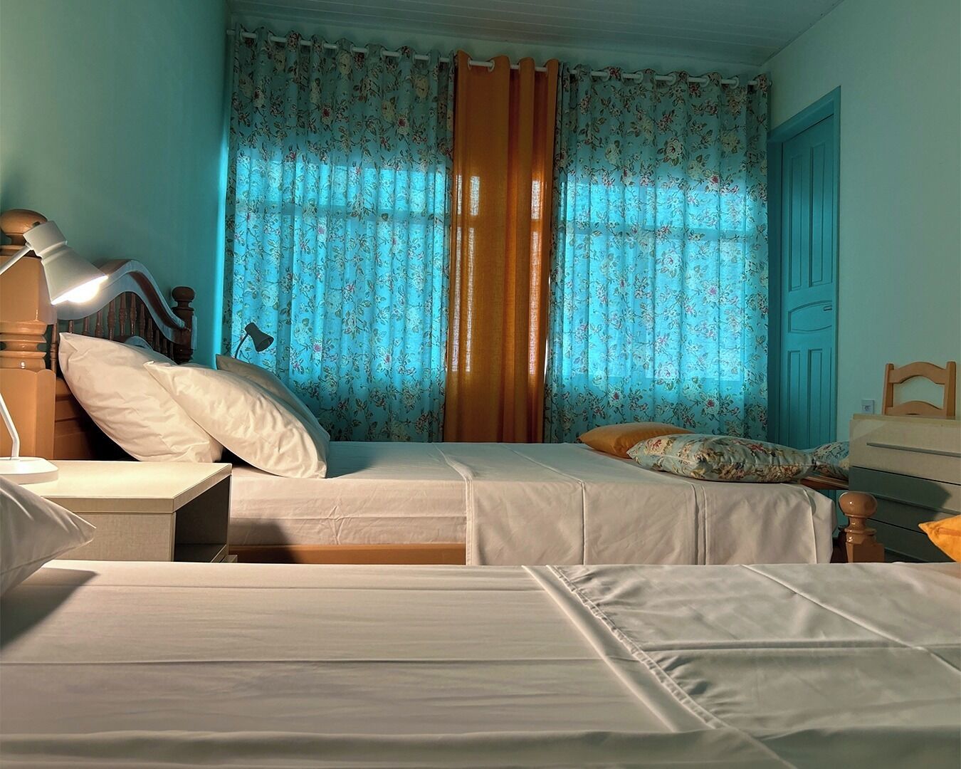 Triple Room, Courtyard View