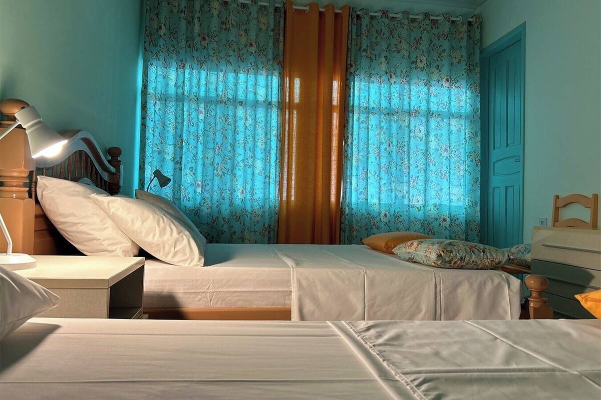 Triple Room, Courtyard View