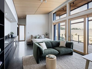 Living area - Studio on Forktree – Modern Coastal Retreat (Carrickalinga)