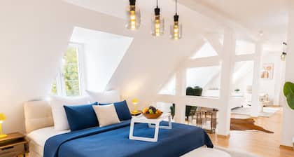 Luxury designer duplex, prime location in Potsdam's historic old town, 150 square meters
