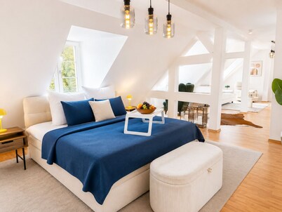 Luxury designer duplex, prime location in Potsdam's historic old town, 150 square meters