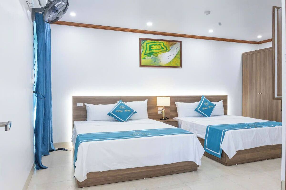 Family Quadruple Room, Garden View | Desk, WiFi (free), bed sheets