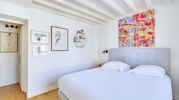 Appartement | 1 slaapkamer, een laptopwerkplek, een strijkplank/strijkijzer