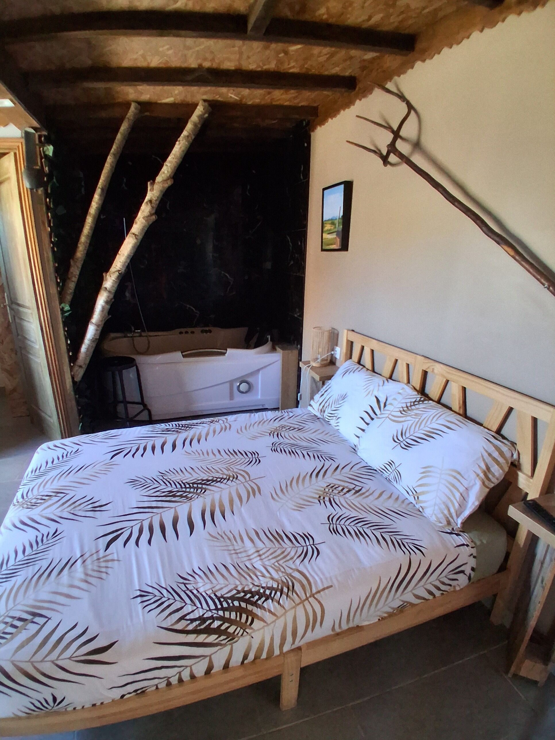 1 quarto, roupa de cama