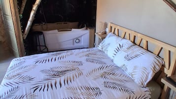 1 quarto, roupa de cama