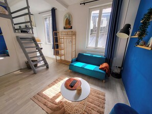 Living area - Le Cocon: A Cozy Haven in the Heart of Rouen (Rouen)