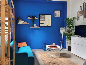 Living area - Le Cocon: A Cozy Haven in the Heart of Rouen (Rouen)