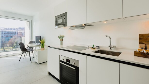 Unclassified image, 1 of 15, button - {Suite 502} Gym, Business Room, Modern, Relax (Lugano)