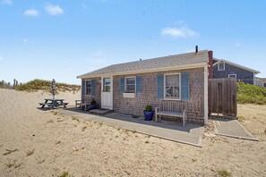 Exterior - Waterfront, Steps to Beach, Classic Cape Cottage (Sandwich)