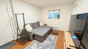 Ferienhaus, 1 Schlafzimmer | Wohnzimmer | Bücher