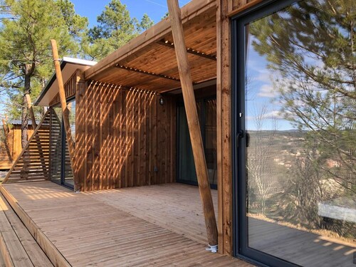Chalet « Premium Piscine Partagée » avec vue montagne, Wi-Fi et climatisation
