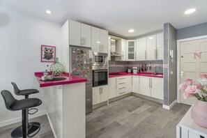 Apartment, 2 Schlafzimmer, Balkon, Gartenblick | Innenbereich