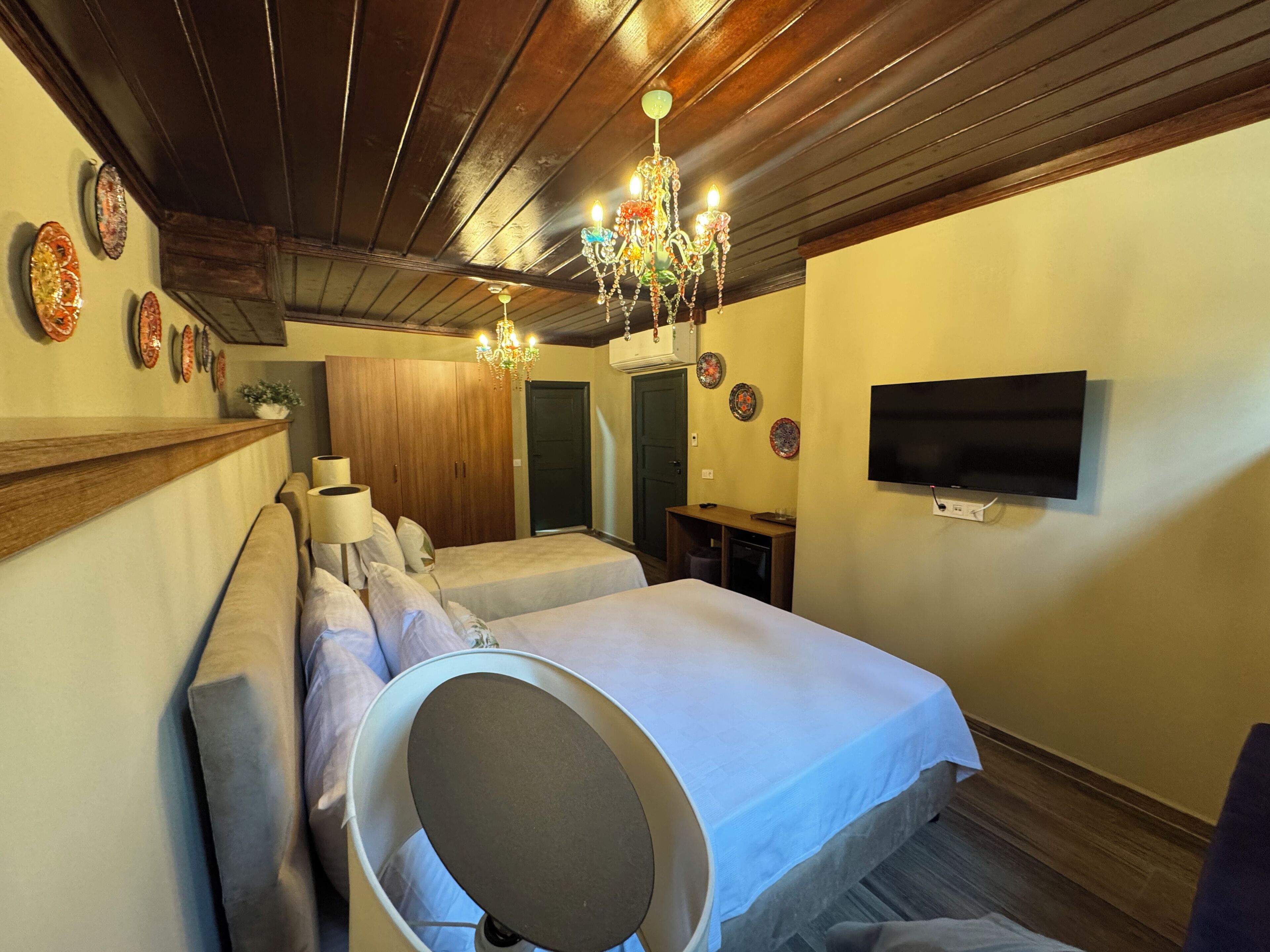 Family Suite, Multiple Beds | Minibar (free items), in-room safe, desk, laptop workspace