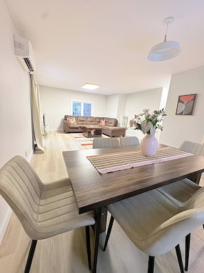 Apartment, 3 Bedrooms, Balcony | Dining room - Modern 3BR Near Long Lake Minutes to Downtown (Halifax)