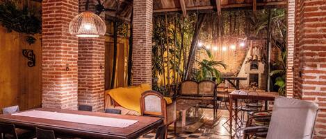 Restaurang utomhus