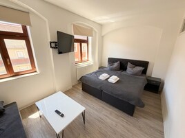 Apartamento | 1 dormitorio y mobiliario individual