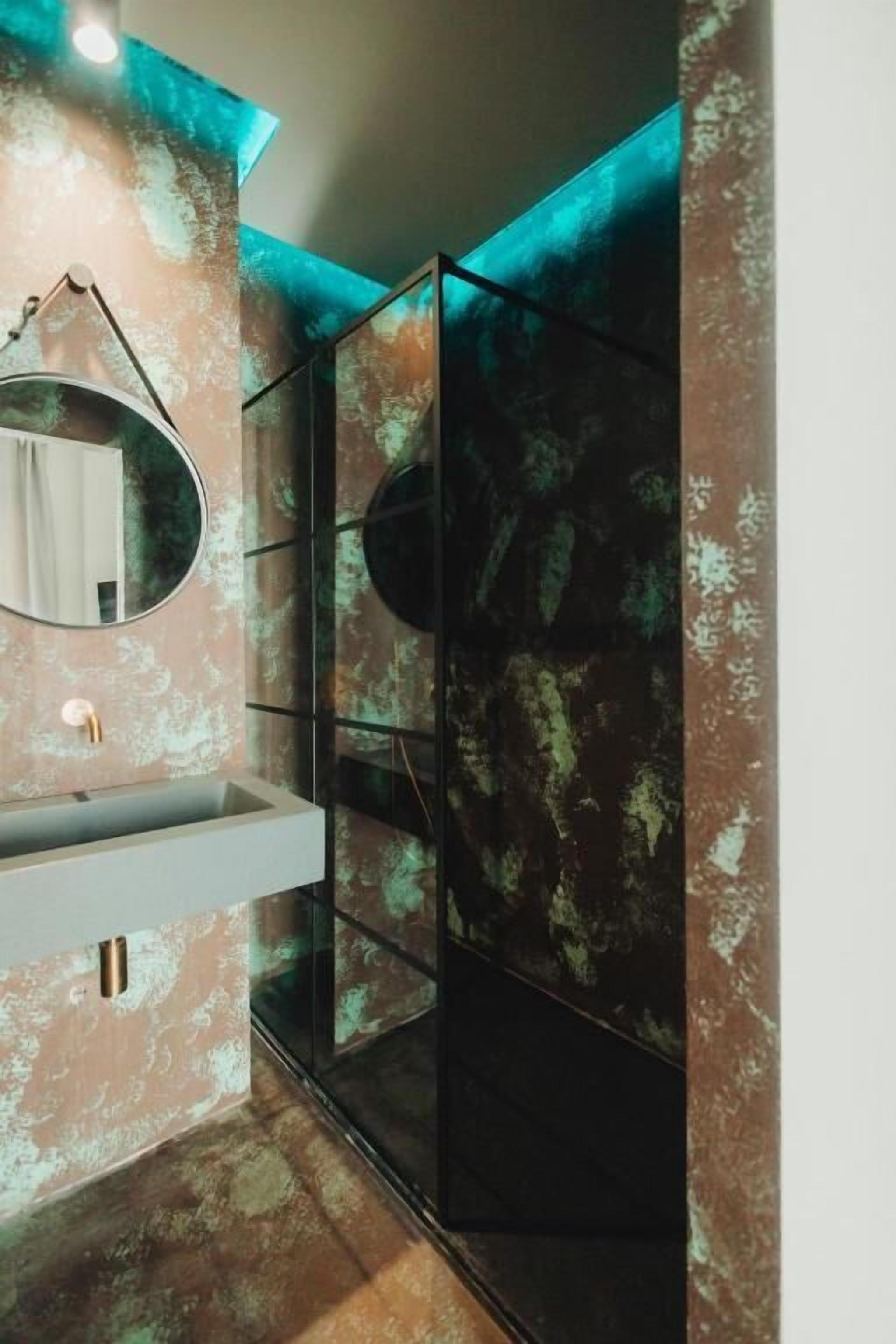 Deluxe-Apartment, Stadtblick | Badezimmer