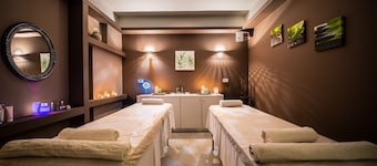 Chambre Double Supérieure avec Piscine Partagée et Vue sur la Mer