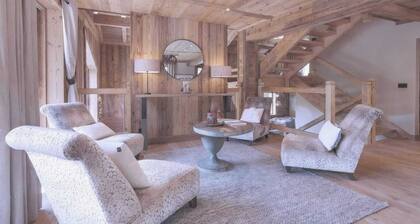 Exceptional Chalet With Pool A/C 10P - Megeve