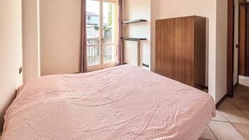 Appartement, balcon, vue ville