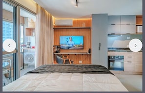 1 bedroom, iron/ironing board, WiFi, bed sheets - Charming and fully equipped studio! Butantan Metro Station (São Paulo)