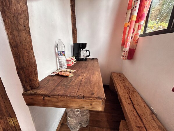 Double Room, Patio | Dining