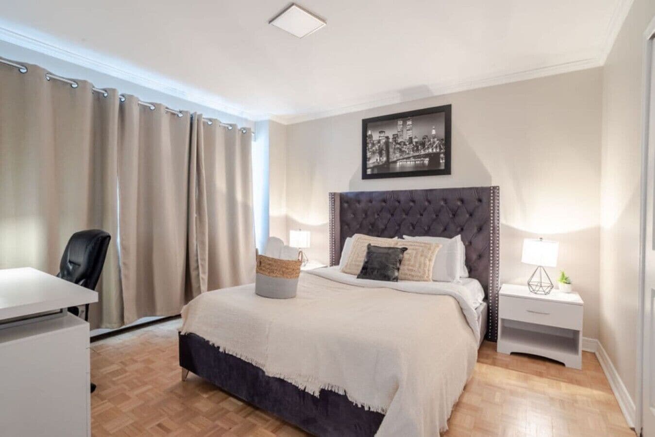 1 bedroom, desk, iron/ironing board, WiFi